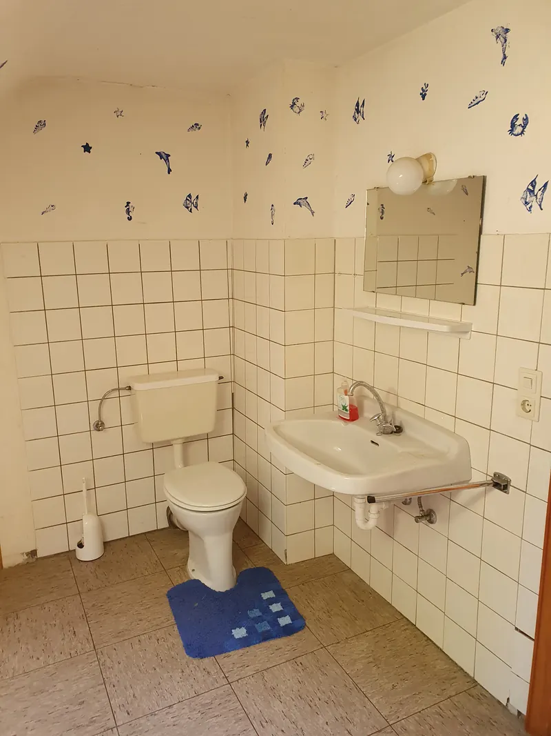 Bad im Dachgeschoss