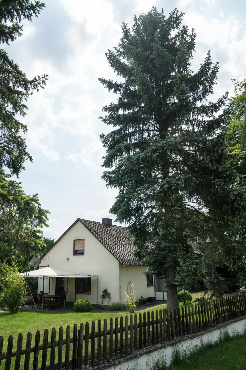 Nordost-Ansicht des Hauses